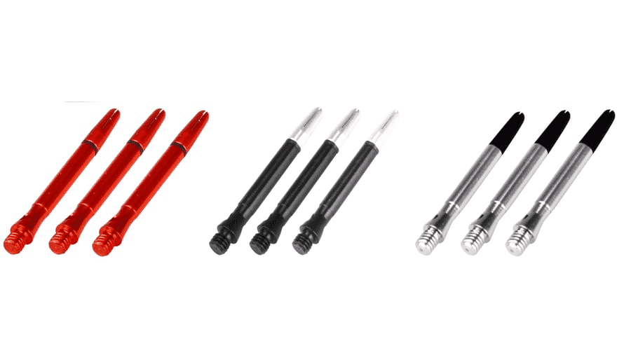 ABBEY DART SHAFTS ALUMINIUM ROTATING TOP