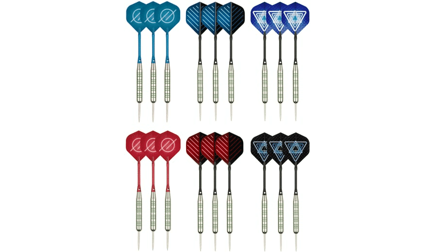 ABBEY DART DARTS NICKEL/SILVER METALIC