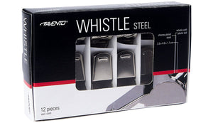 AVENTO REFEREE'S WHISTLE STEEL