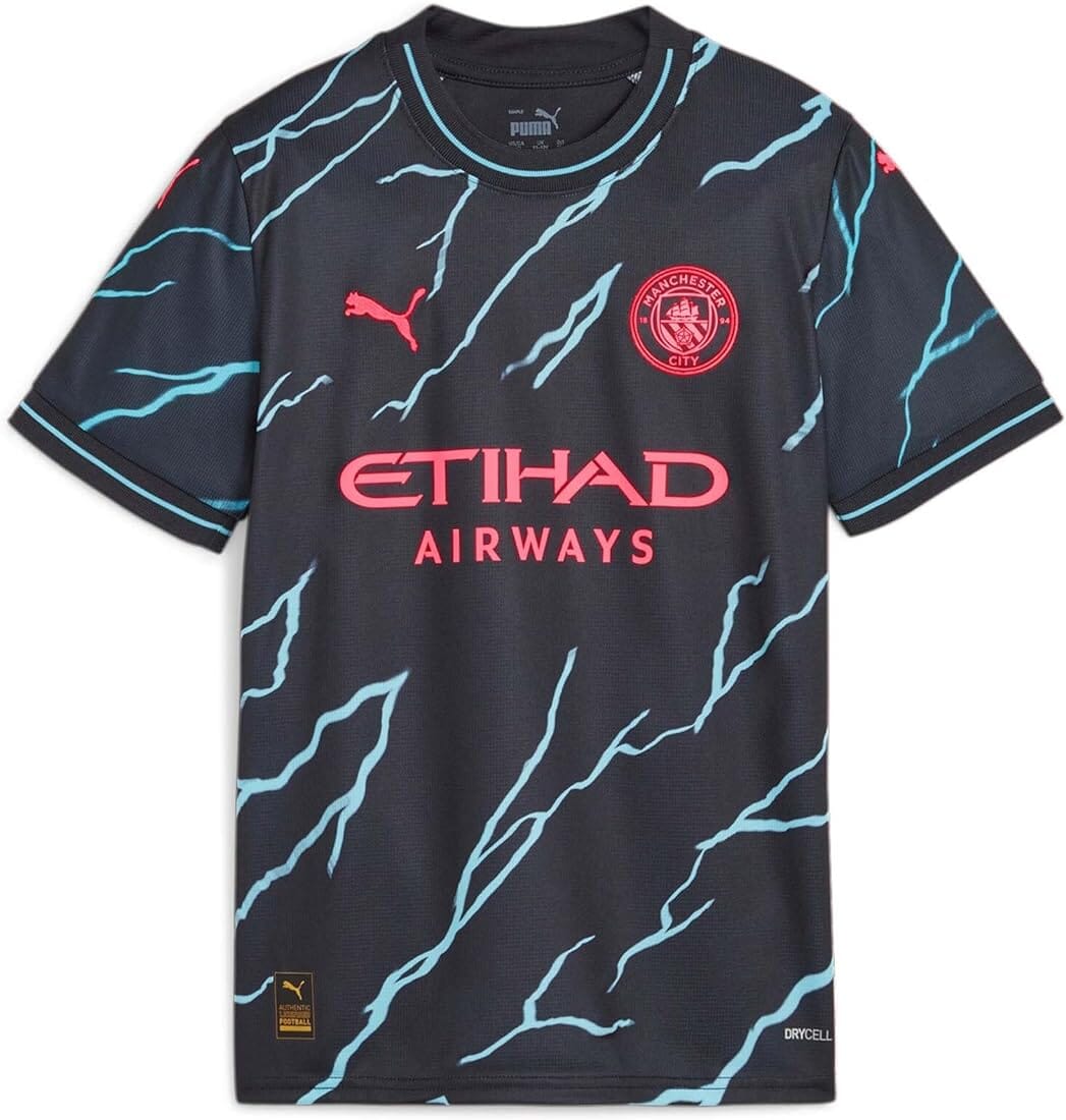 PUMA MCFC 3RD JERSEY REPLICA JR