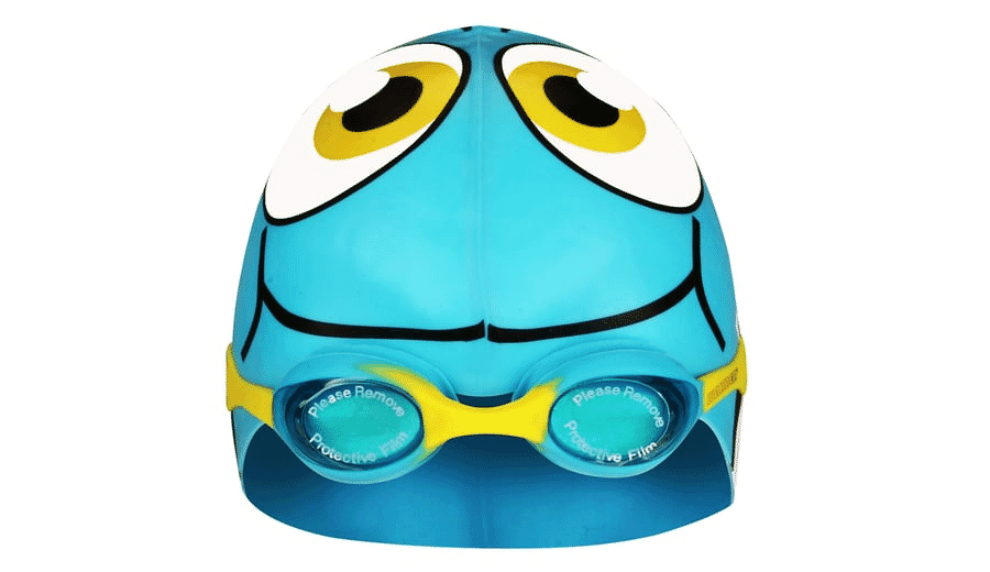 WAIMEA SWIMMING CAP FISH WITH SWIMMING GOGGLES JUNIOR