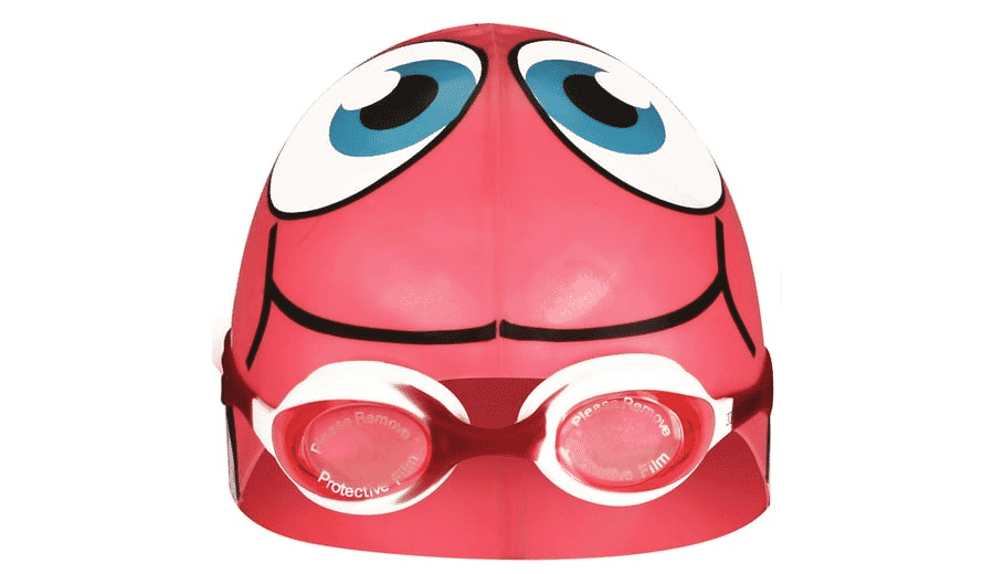 WAIMEA SWIMMING CAP FISH WITH SWIMMING GOGGLES JUNIOR