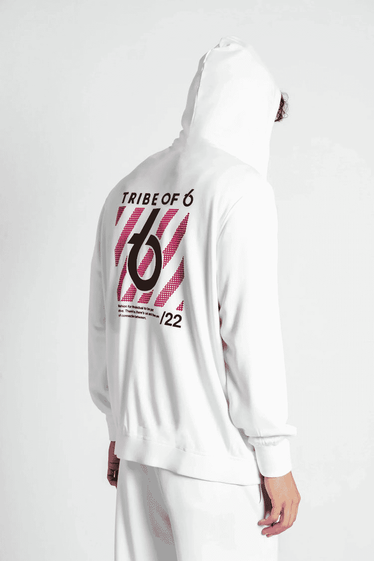 TRIBE OF 6 BRIGGS FOOTBALL ZIP UP