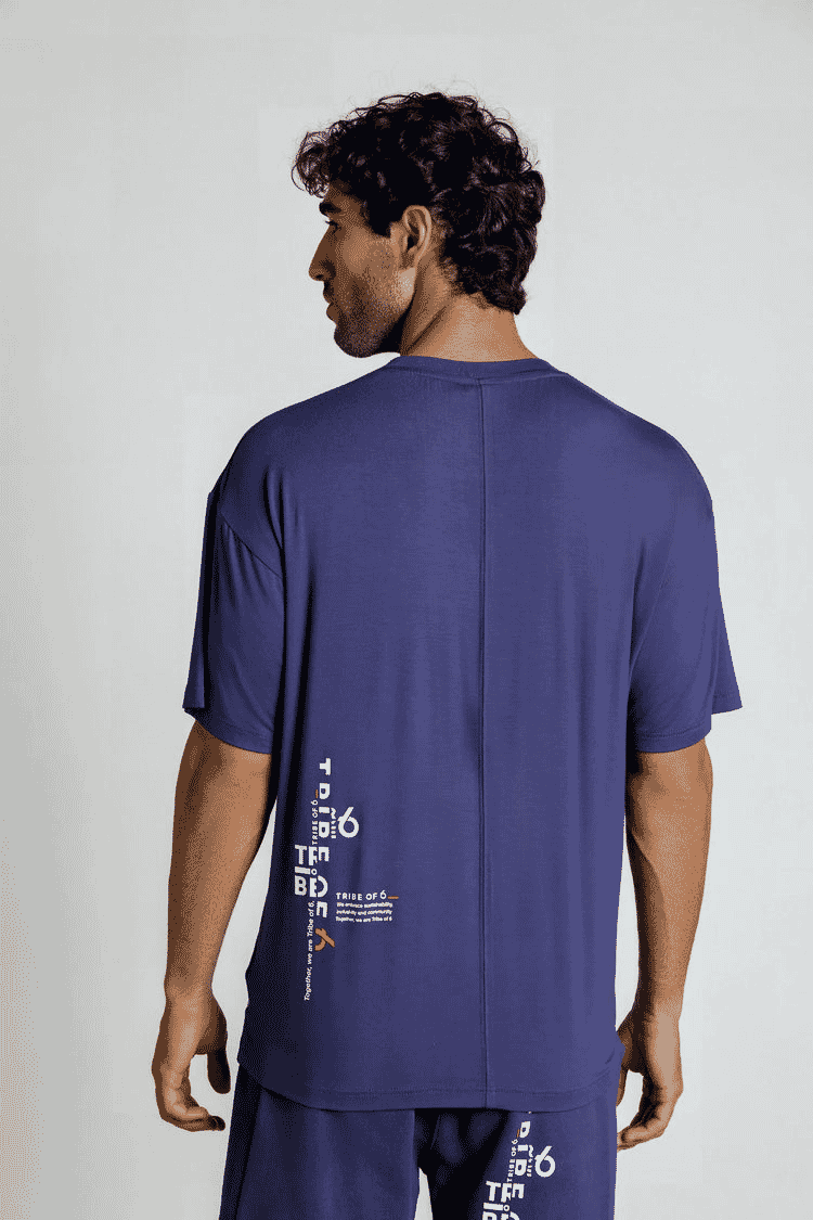 TRIBE OF 6 BOSTON BACK GRAPHIC TEE