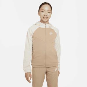 NIKE K NSW TRACKSUIT POLY HD FZ LBR