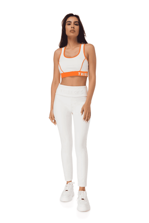 TRIBE OF 6 AZALEA RECYCLED LEGGING WITH EMBROIDERED WAISTBAND