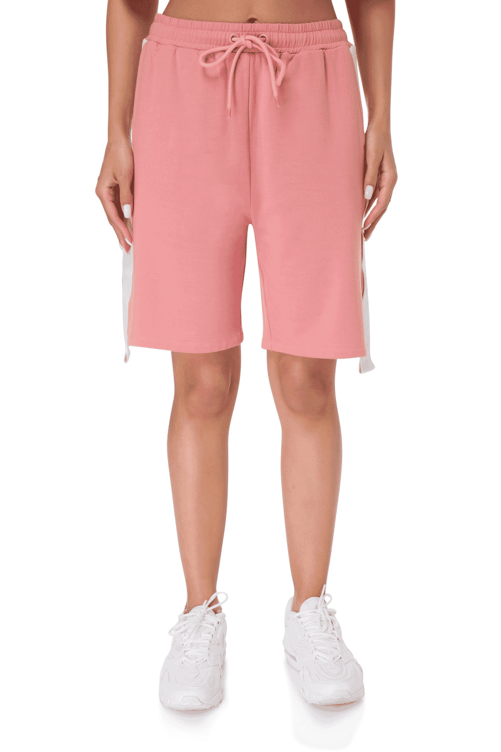 TRIBE OF 6 AVA BRUSHED BAMBOO SHORTS WITH TAPE DETAIL