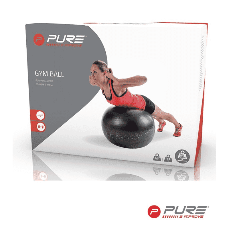 PURE2IMPROVE EXERCISE BALL 75CM