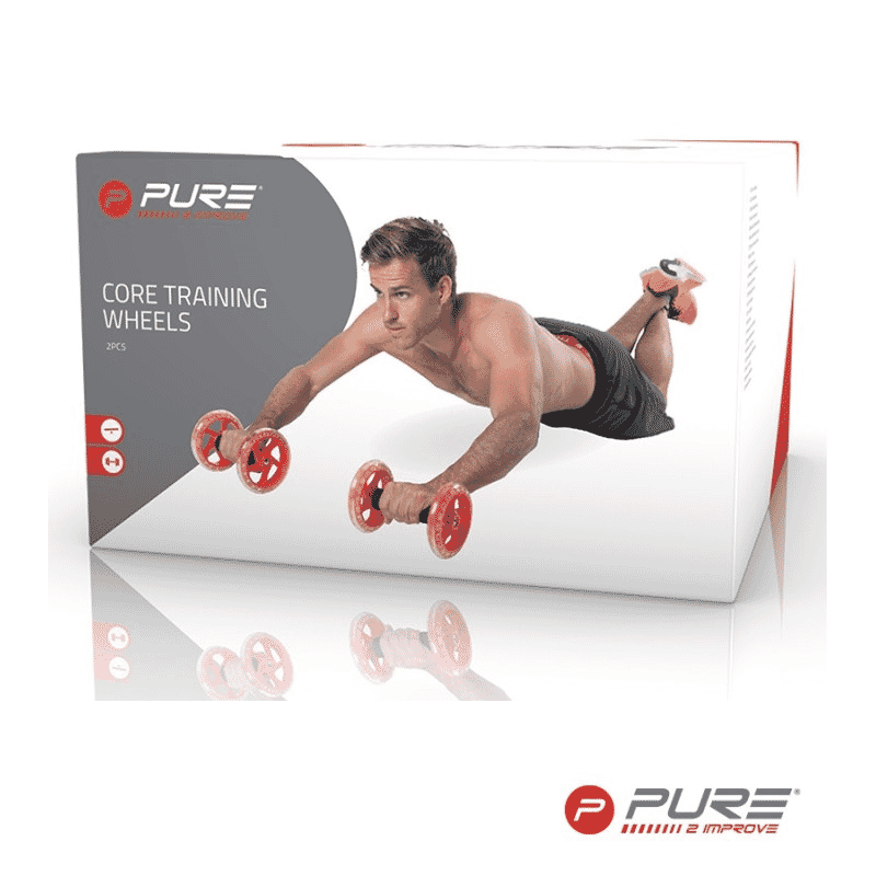 PURE2IMPROVE CORE TRAINING WHEELS SET