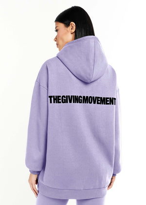 THE GIVING MOVEMENT OVERSIZED ZIP HOODIE