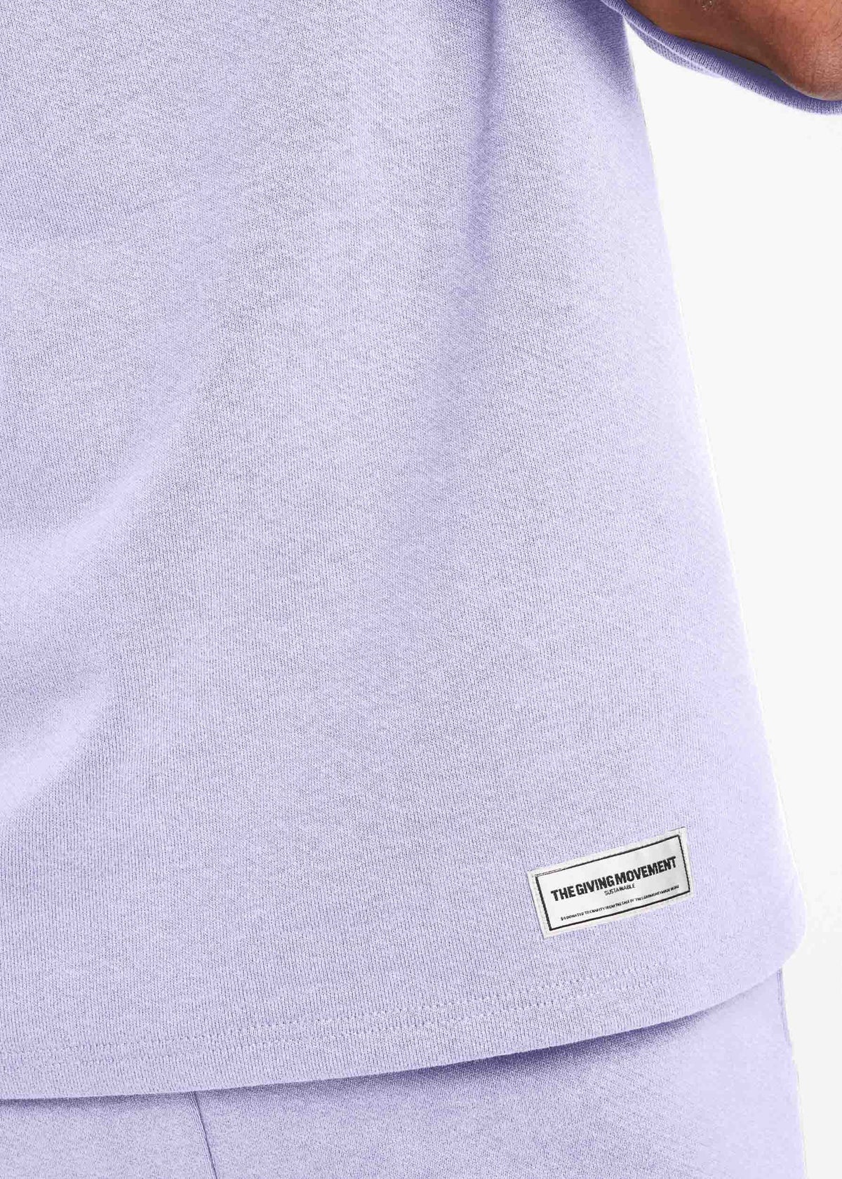 THE GIVING MOVEMENT RECYCLED OVERSIZED T SHIRT
