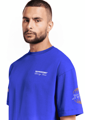 THE GIVING MOVEMENT RELAXED FIT PRINTED BIKER T-SHIRT