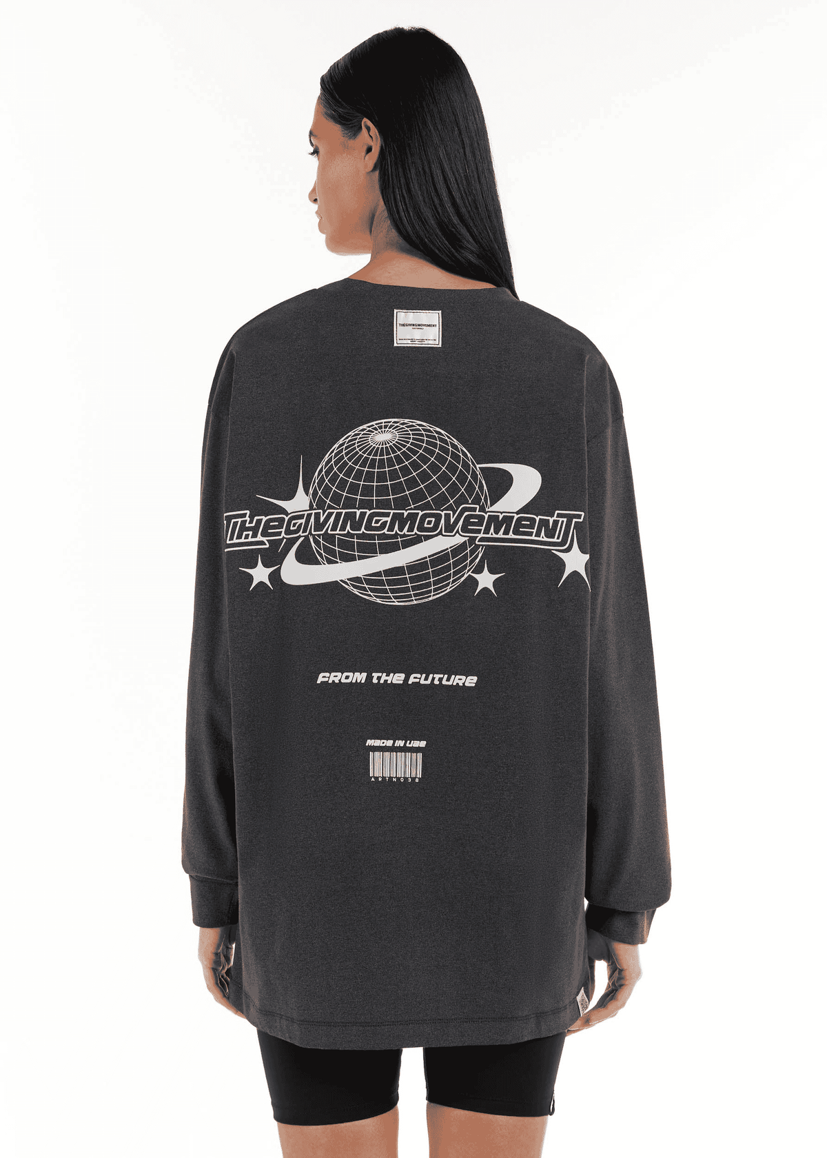 THE GIVING MOVEMENT LS PRINTED TOP