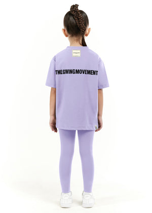 THE GIVING MOVEMENT KIDS RECYCLED LEGGING