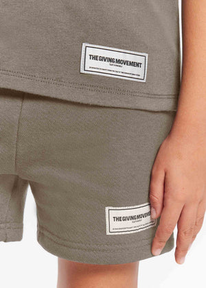 THE GIVING MOVEMENT KIDS LOUNGE SHORTS