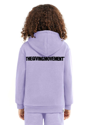 THE GIVING MOVEMENT KIDS ZIP HOODIE