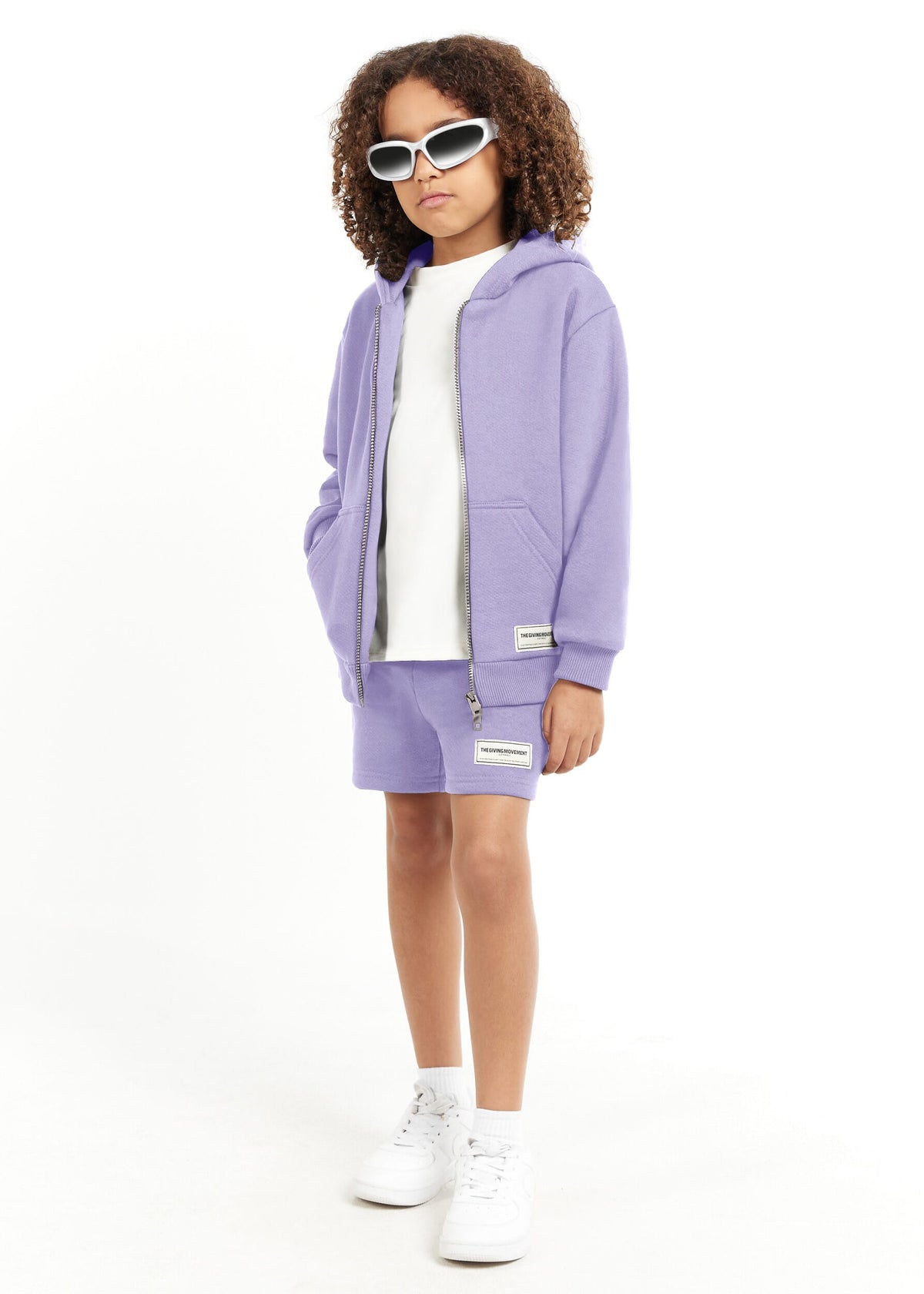 THE GIVING MOVEMENT KIDS ZIP HOODIE