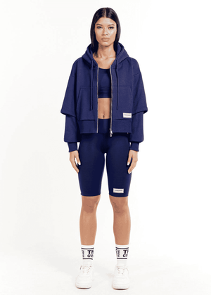 THE GIVING MOVEMENT BATWING ZIP SLEEVE HOODIE