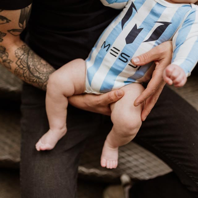 VG X MESSI 1 PCE BABY BODY SS