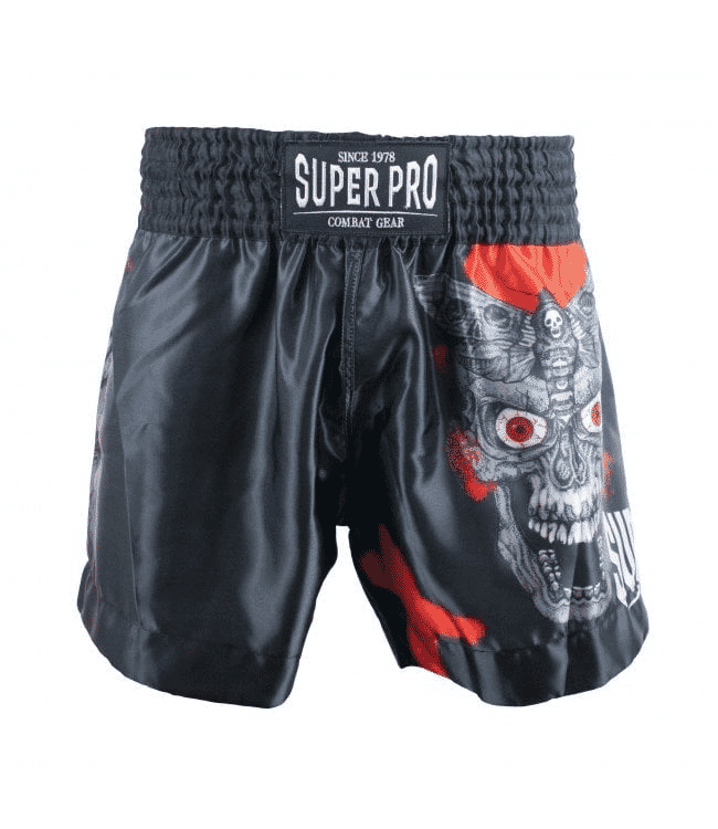 SUPER PRO COMBAT GEAR THAI SHORT SKULL
