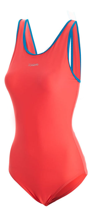 ZAGANO WOMEN SWIMSUIT TRIVIA II-coral