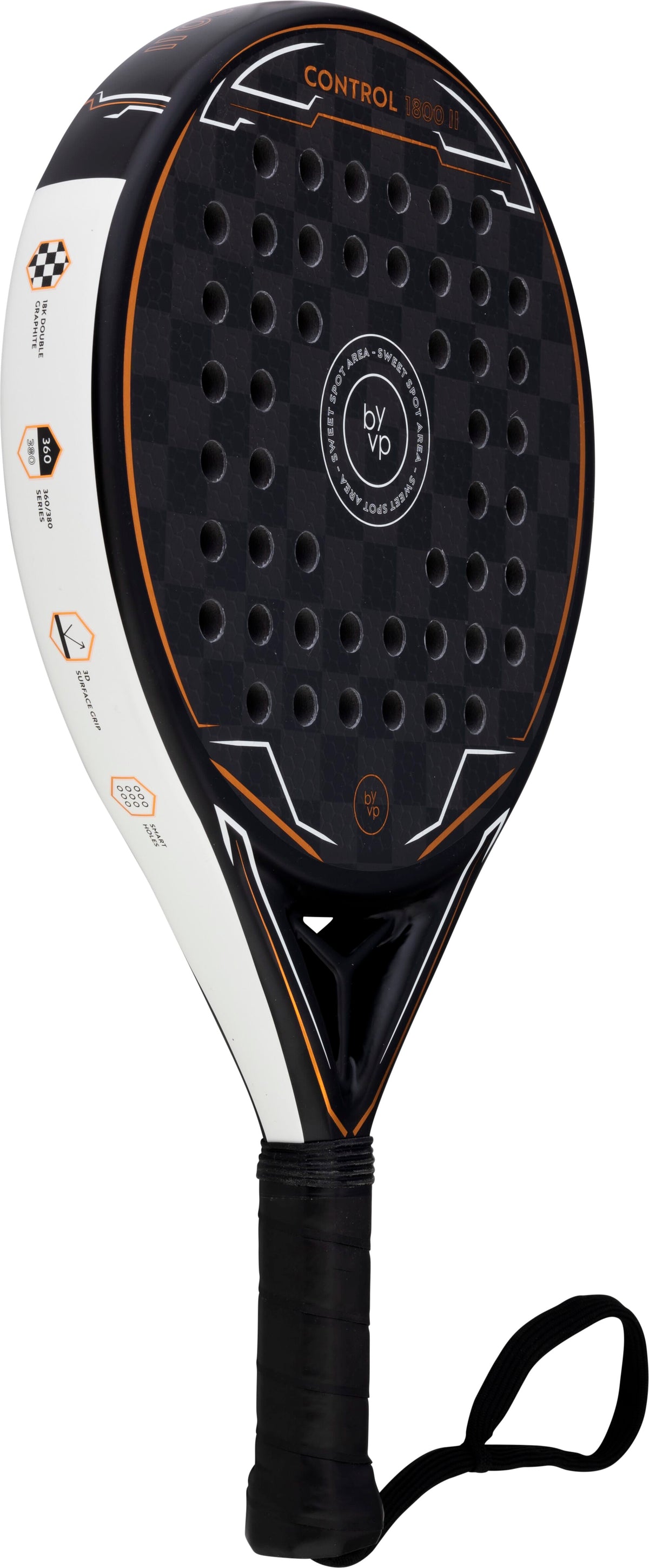 BYVP PADEL RACKET ROUND SHAPE 1800 II