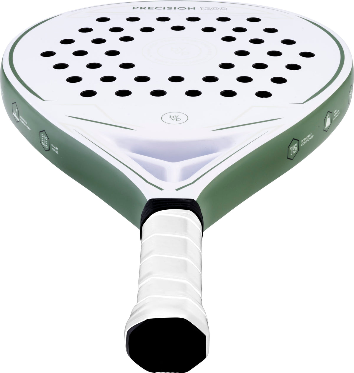 BYVP PADEL RACKET TEAR SHAPE PRECISION 1200