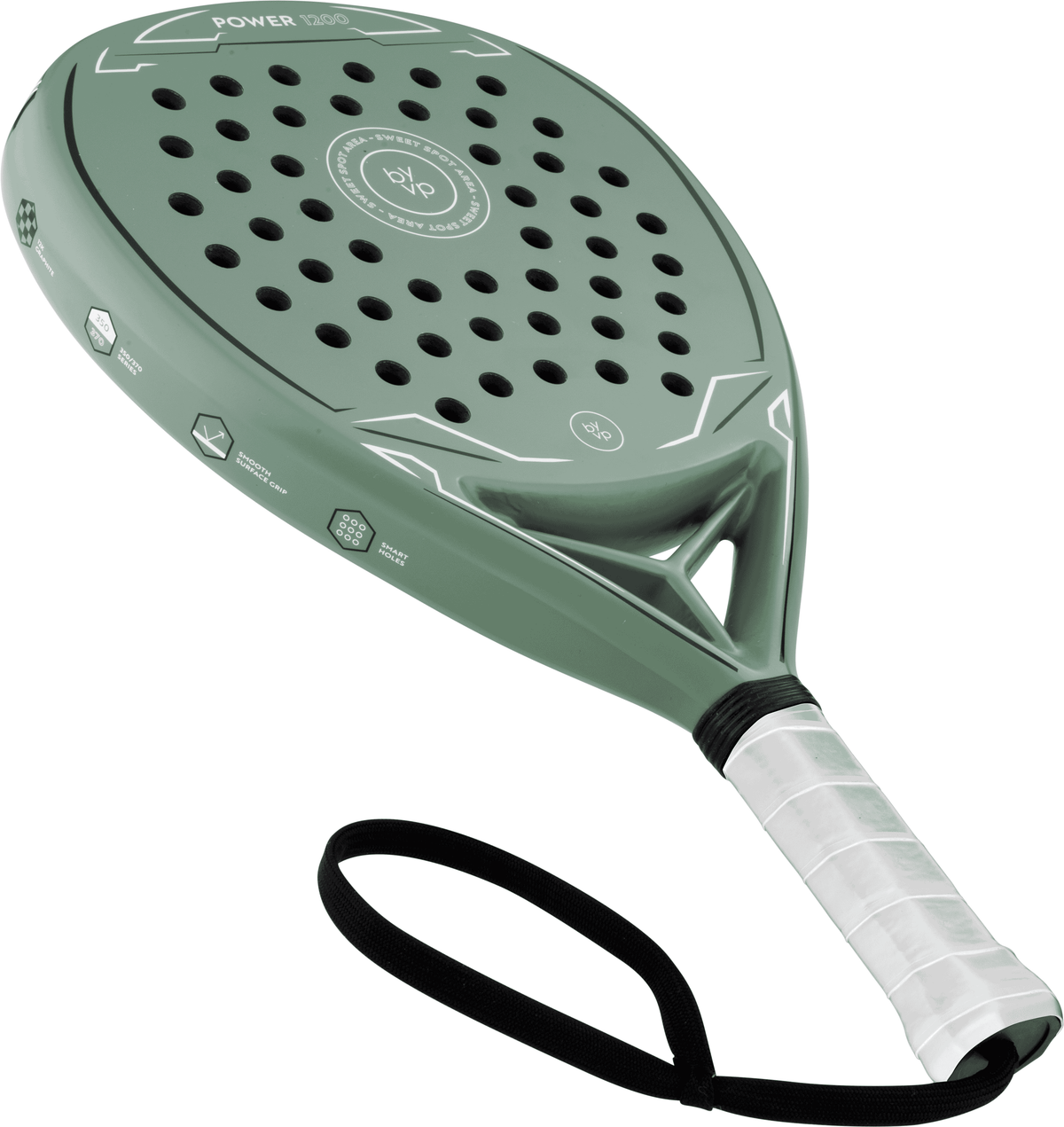 BYVP PADEL RACKET DIAMOND SHAPE POWER 1200