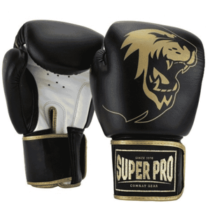 SUPER PRO COMBAT GEAR WARRIOR SE LEATHER (KICK) BOXING GLOVES