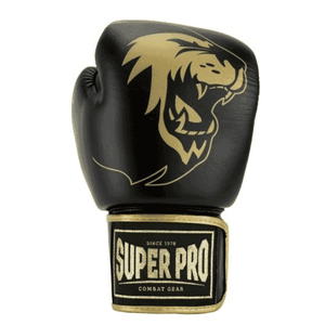 SUPER PRO COMBAT GEAR WARRIOR SE LEATHER (KICK) BOXING GLOVES